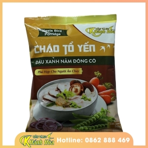 Cháo tổ yến đậu xanh nấm đông cô - Yến Vàng Khánh Hòa